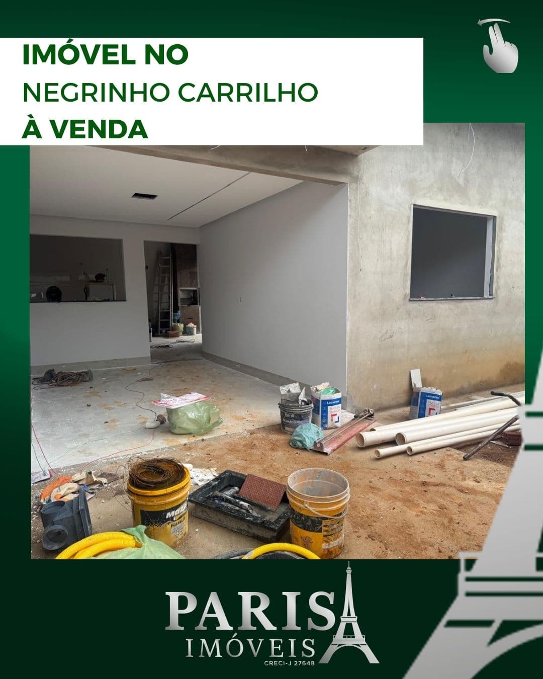 IMÓVEL À VENDA – NEGRINHO CARRILHO