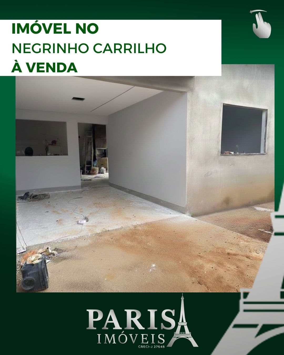 IMÓVEL À VENDA – NEGRINHO CARRILHO